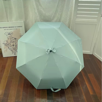 Duckina - Parapluie femme, pliant, poignée canard original.