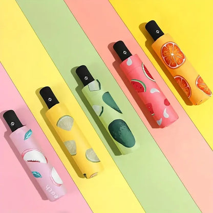 FruitsBrella - Parapluie a plis compact, Auto.