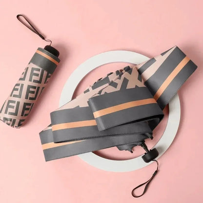 Voyageur 5 - Parapluie pliant, compact, securisé.