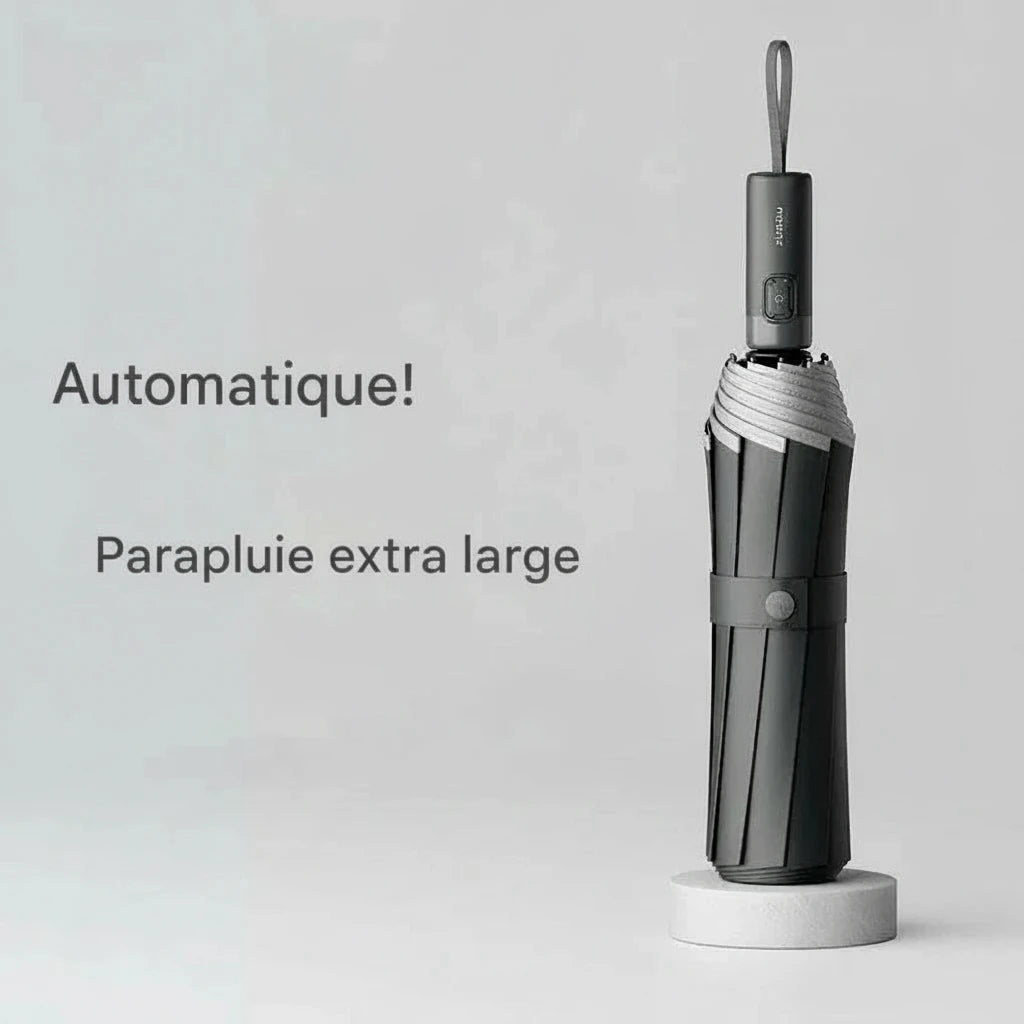 HydroTech 280T - Parapluie a plis, automatique, structure renforcé.