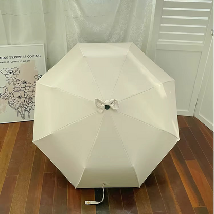 Duckina - Parapluie femme, pliant, poignée canard original.