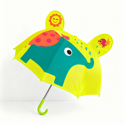 ColorDrop 3D - Parapluie enfant motif 3D.