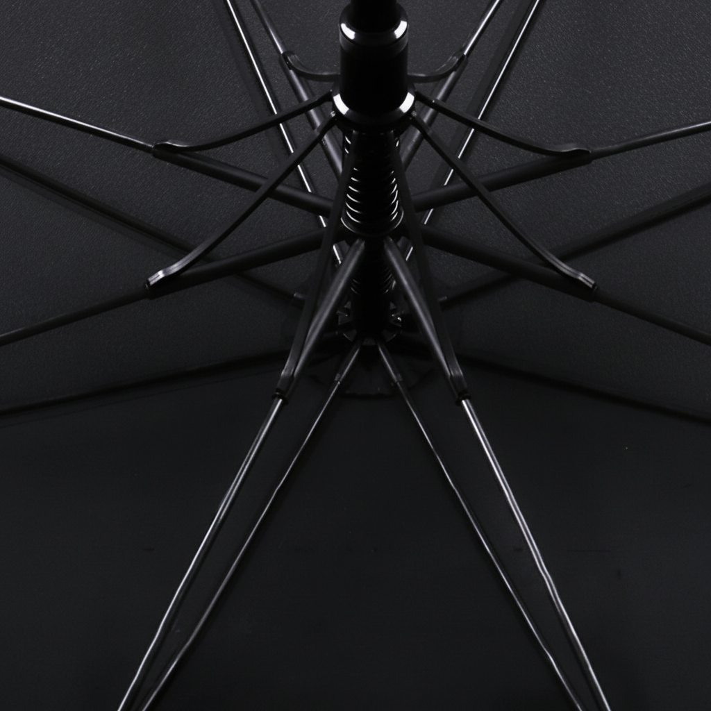 Parachase Classique - Parapluie anglais, long manche, raffiné, large protection.