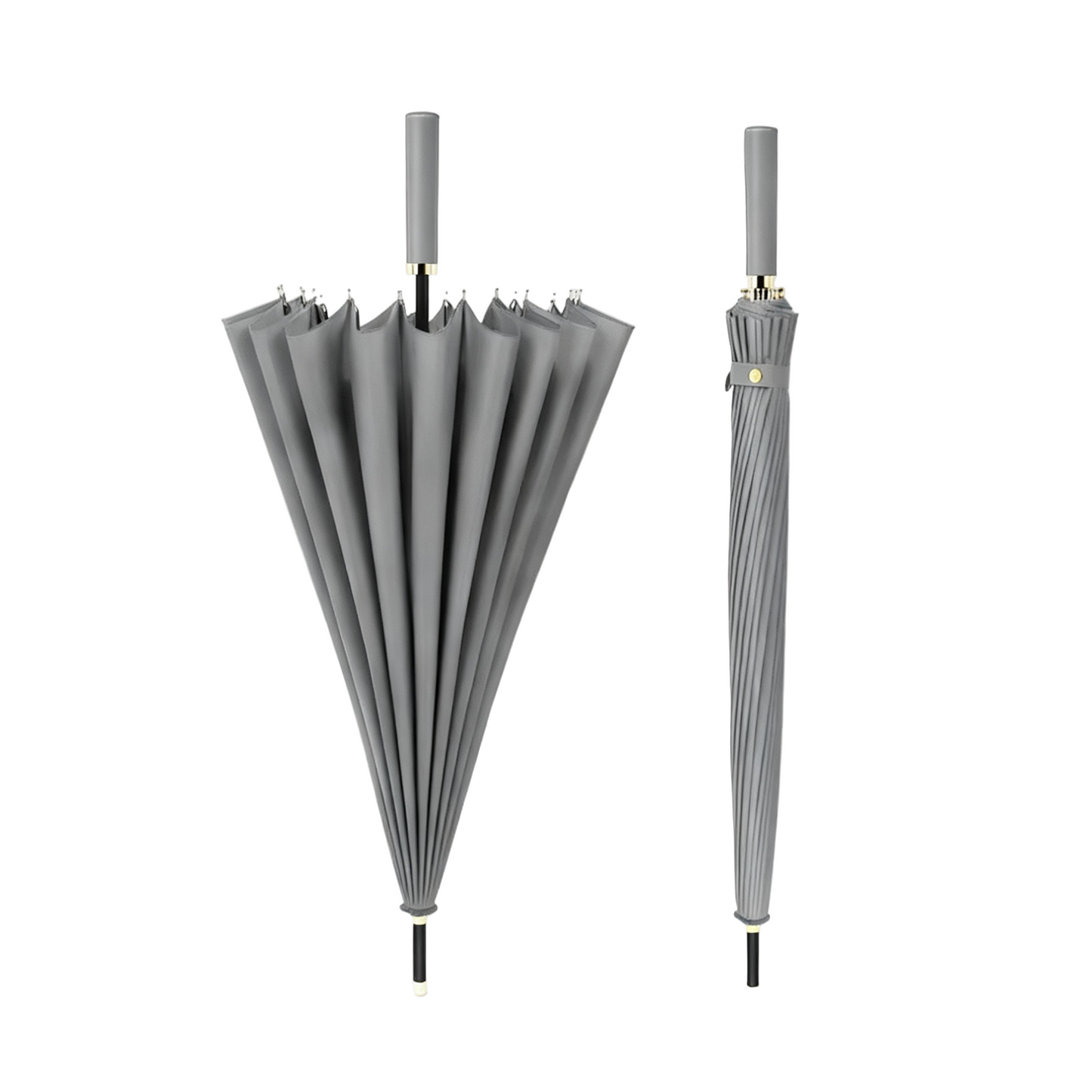 Maestral 24 - Parapluie long manche, large couverture, automatique.