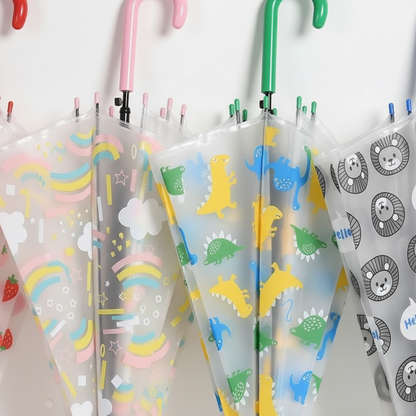 ClearJoy - Parapluie enfant transparent.