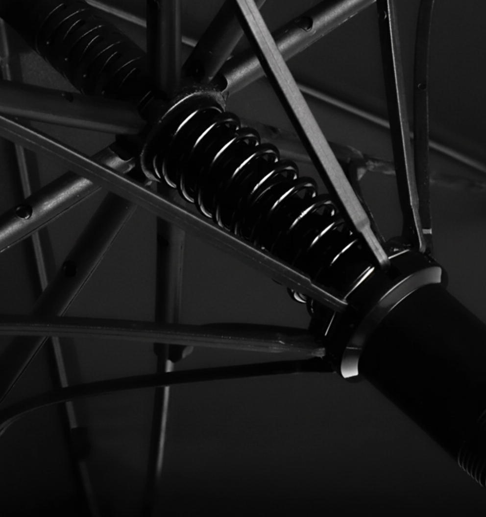 Parachase Classique - Parapluie anglais, long manche, raffiné, large protection.