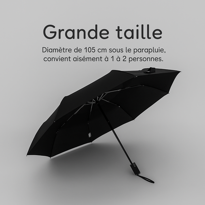 Parachase3280 - Parapluie pliant, compact, automatique, robuste.